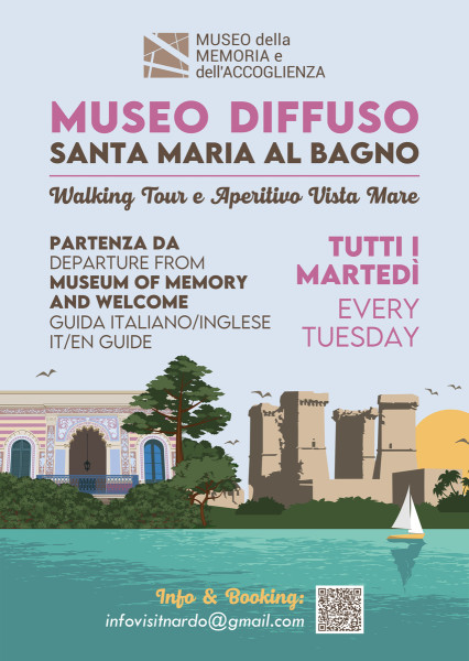 Walking tour borgo dell'accoglienza, museo e aperitivo