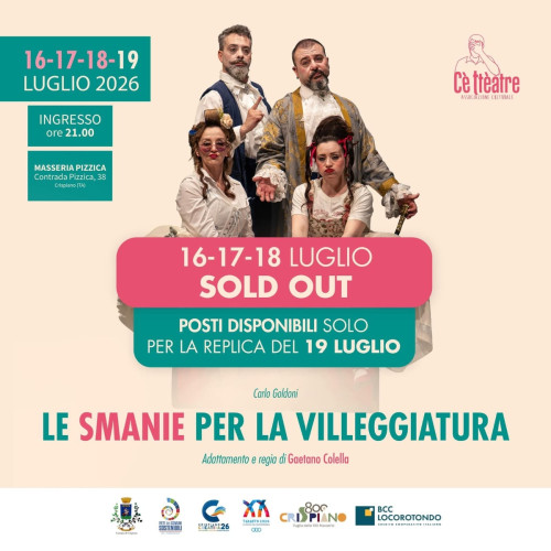LE SMANIE PER LA VILLEGGIATURA
