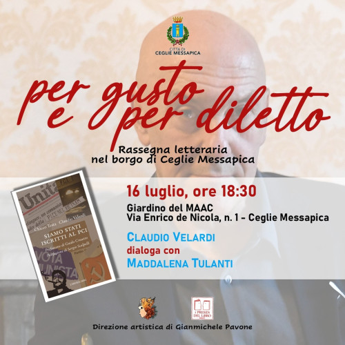 "Per gusto e per diletto": Claudio Velardi