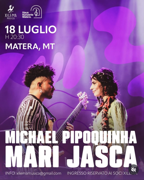 Mari Jasca e Michael Pipoquinha in concerto