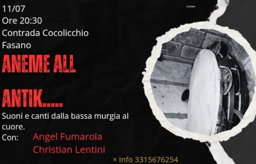 Pizzica e musica folk con gli "Anime all'antik" per la festa del panzerotto
