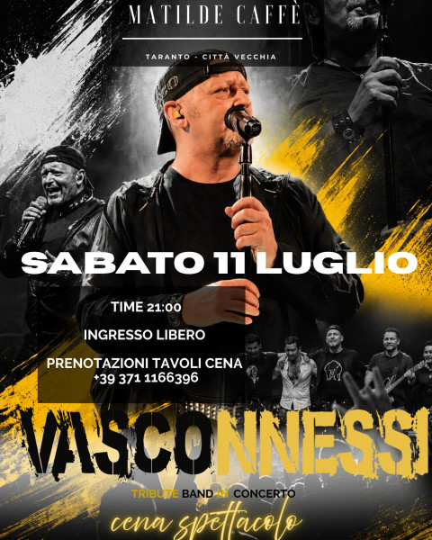 VASCONNESSI  Tribute Band in Concerto