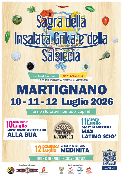 Sagra dell’Insalata Grika e della Salsiccia