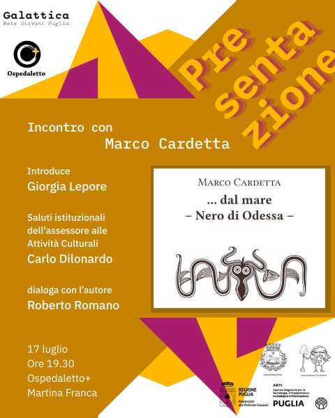 Marco Cardetta presenta: dal mare Nero di Odessa