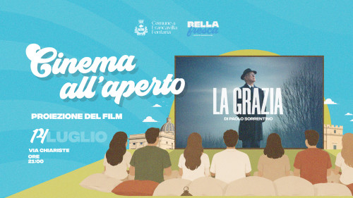 Cinema all'aperto - La grazia di Paolo Sorrentino