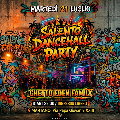 Salento Dancehall Party + BDay Matteo