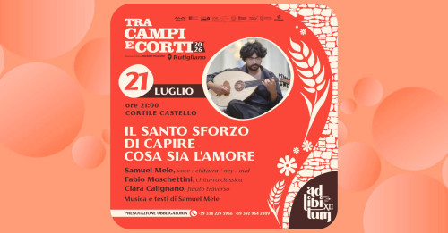 SAMUEL MELE: IL SANTO SFORZO DI CAPIRE COSA SIA L’AMORE - Ad Libitum XII
