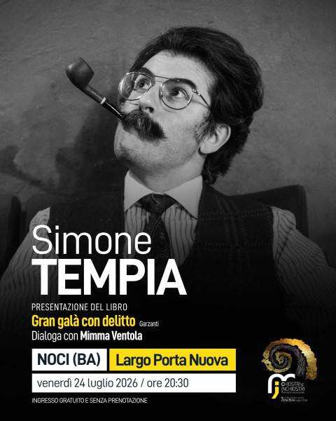 Simone Tempia a Chiostri e Inchiostri 2026