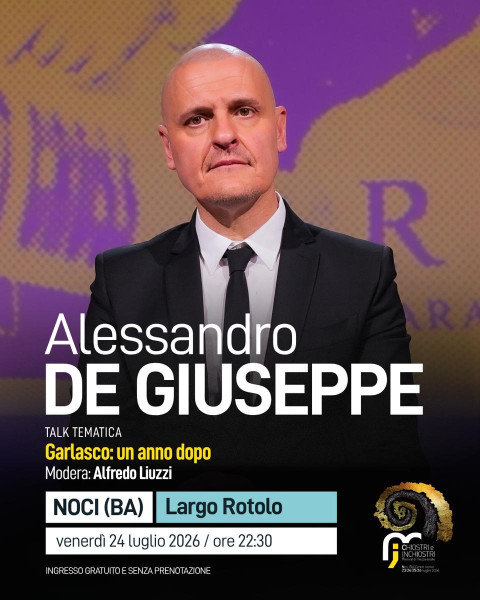 Alessandro De Giuseppe a Chiostri e Inchiostri 2026