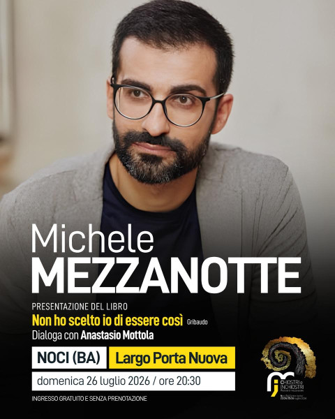 Michele Mezzanotte a Chiostri e Inchiostri 2026