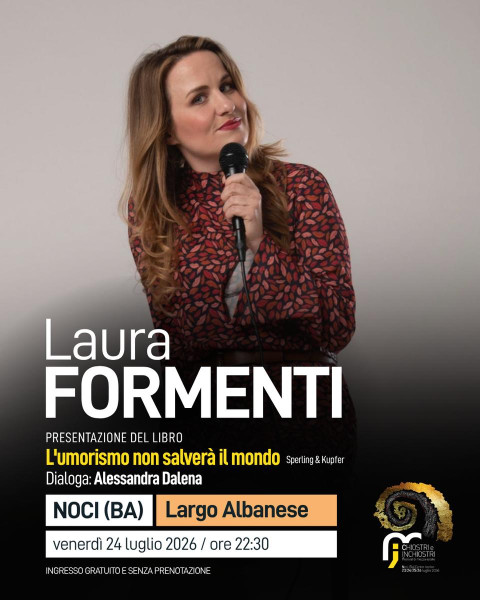 Laura Formenti a Chiostri e Inchiostri 2026