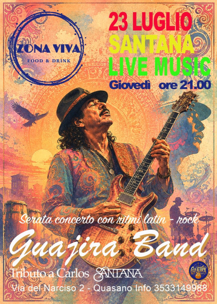 Guajira Band - Tribute band Santana