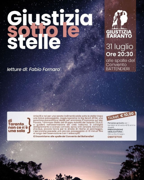 Giustizia sotto le stelle
