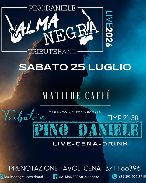Alma Negra - Pino Daniele Tribute Band