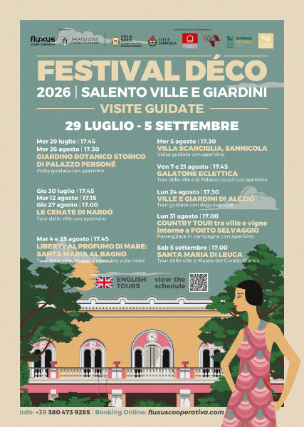 Festival Déco, tour in ville e giardini con aperivino