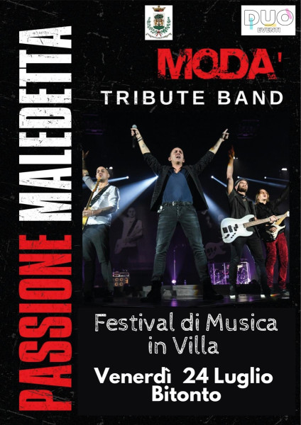 Modà Tribute Band - Live Villa Comunale Bitonto (BA)