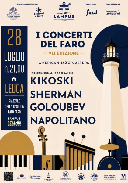 American Jazz Masters a Leuca