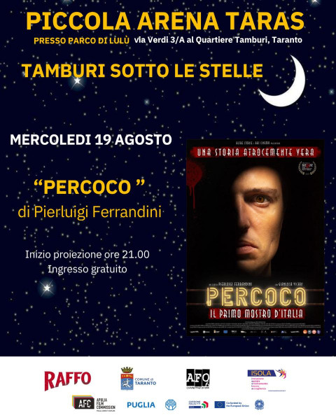 "PERCOCO" - Cinema sotto le stelle