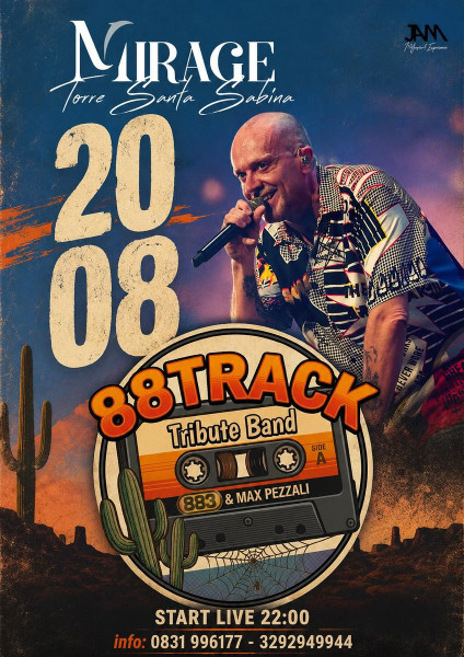 Il Mirage canta gli 883! Arrivano gli 88TRACK!