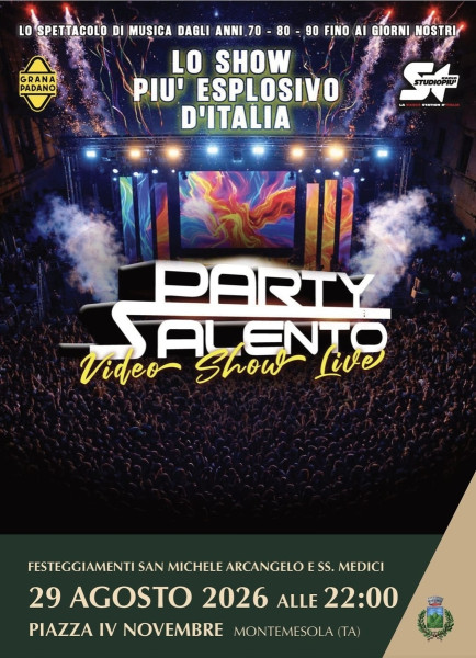 Party Salento accende la festa: arriva lo show musicale più esplosivo d'Italia