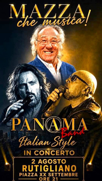 Gianni Mazza e la Panama Band alla 15^ Sagra del Cavatello di Rutigliano