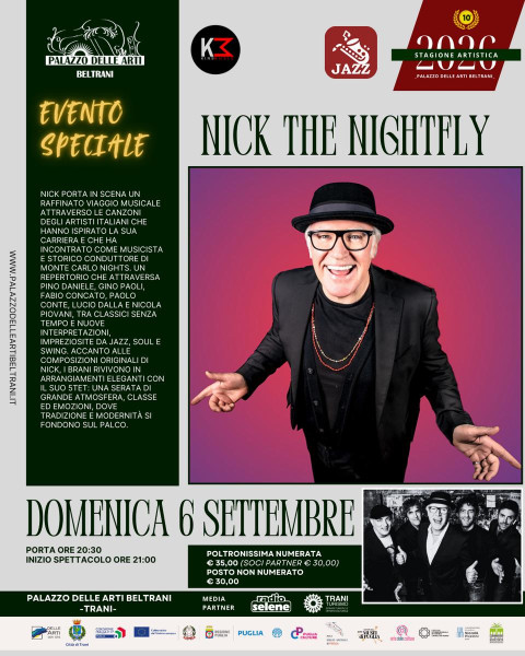 Nick the Nightfly in "My Italian fantasy"