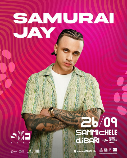 SAMURAI JAY al Sammichele Music Festival