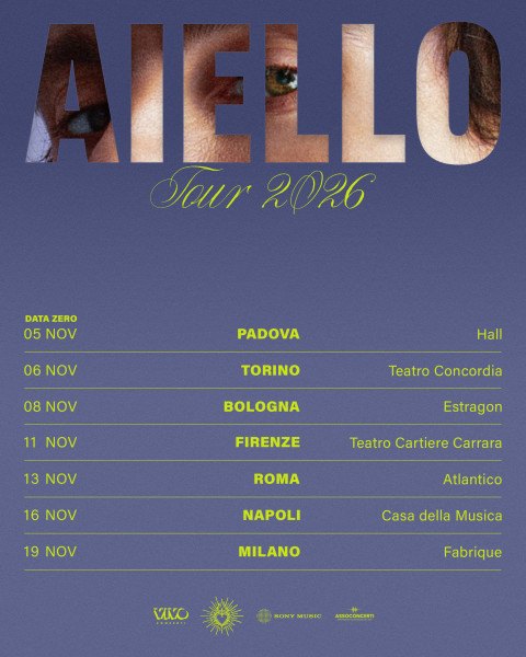 Aiello in tour