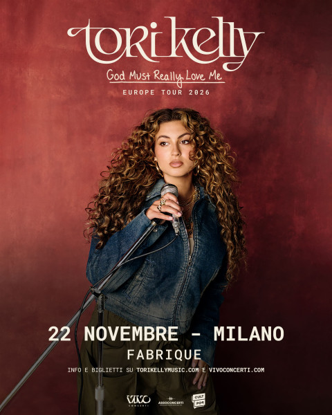 God Must Really Love Me Europe Tour - Tori Kelly