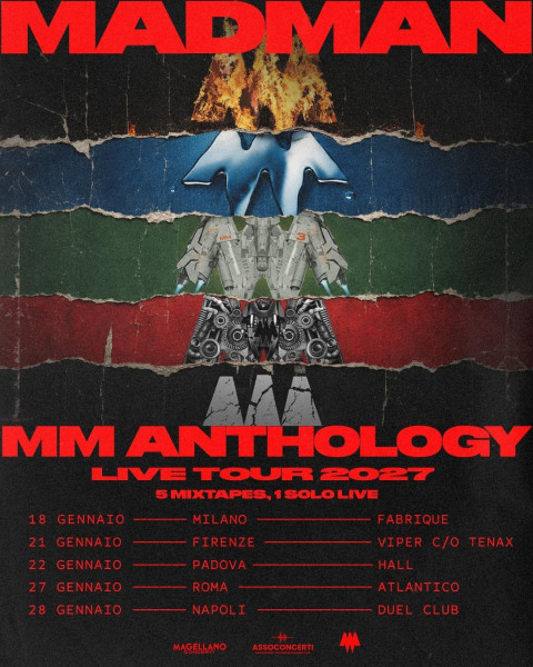 MadMan live con MM ANTHOLOGY LIVE TOUR