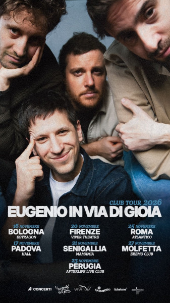 Club Tour 2026 - EUGENIO IN VIA DI GIOIA